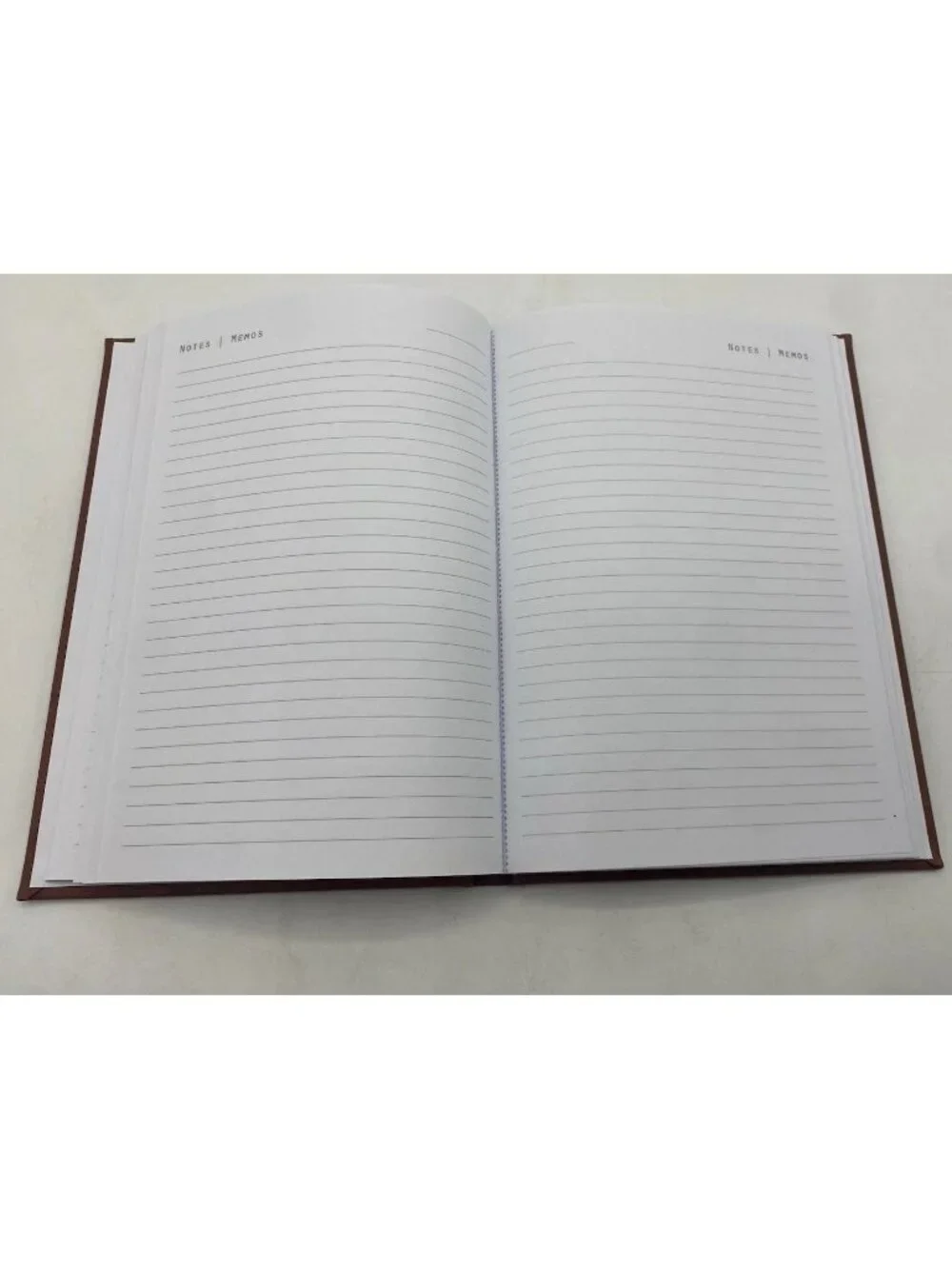 Hey Dude Castelli Leatherette Journal Notebook Lined Pages Made Italy Brown